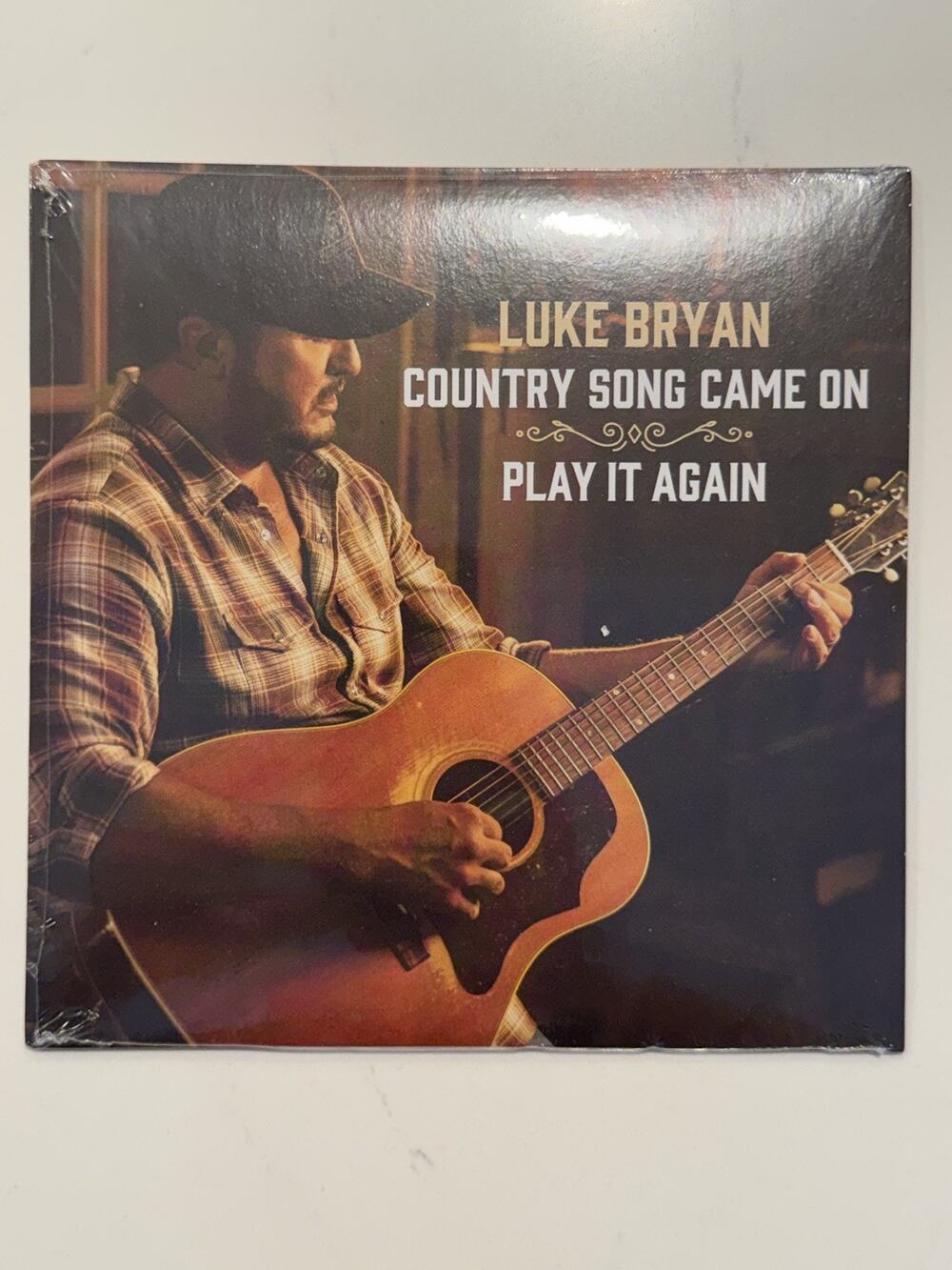 Luke Bryan 7" Vinyl Country Song Came On / Play It Again 45RPM